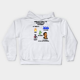 Lin Manuel Enters Our Classroom Kids Hoodie